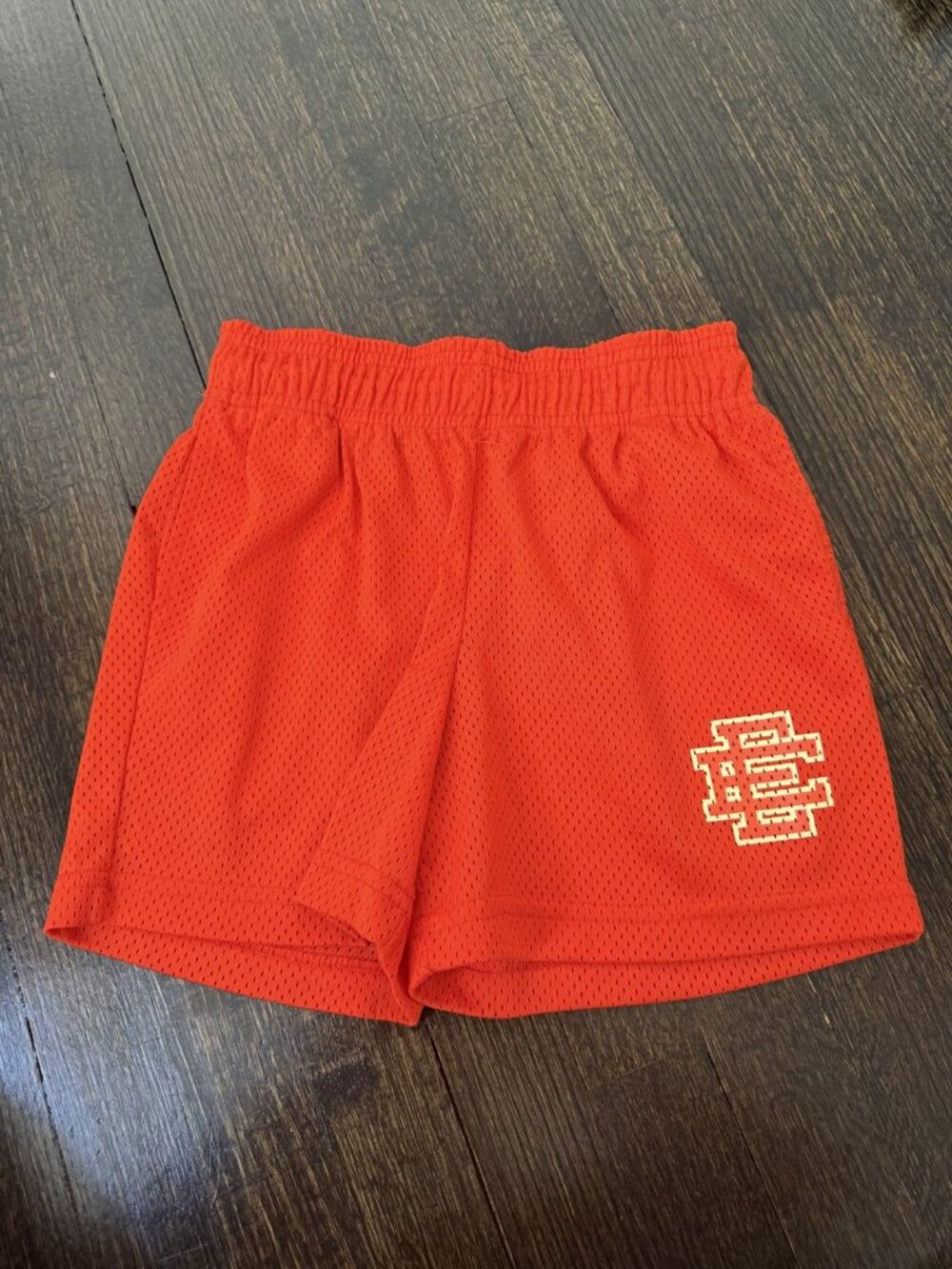 Eric Emanuel EE Kids Mesh Shorts Orange Youth L